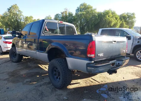 2003 Ford F-250 Lariat/Xl/Xlt из США, поврежденный, VIN 1FTNW21F83EB05458